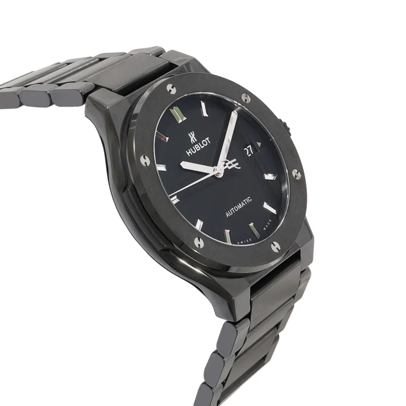 Hublot Classic Fusion Men Automatic Black Ceramic Watch 510.CM.1170.CM - Image 5