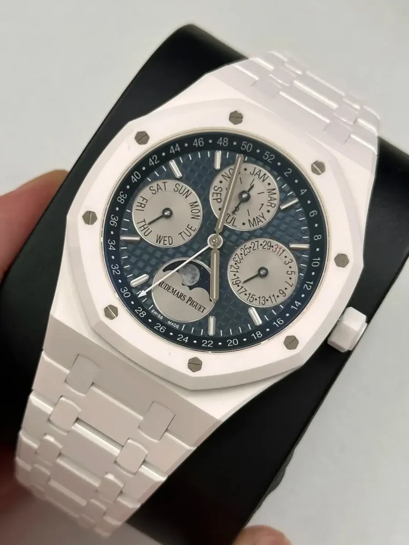 Audemars Piguet Royal Oak Perpetual Calendar Blue 26579CB.OO.1225CB.01 - Image 3