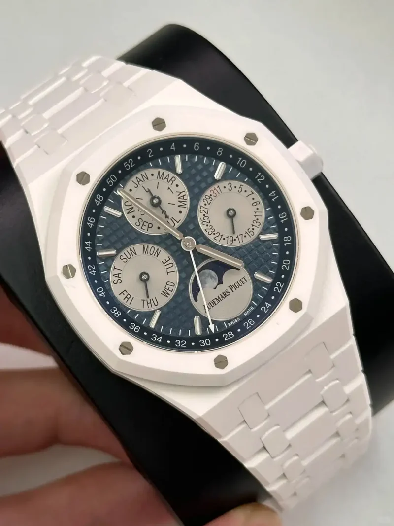 Audemars Piguet Royal Oak Perpetual Calendar Blue 26579CB.OO.1225CB.01 - Image 4