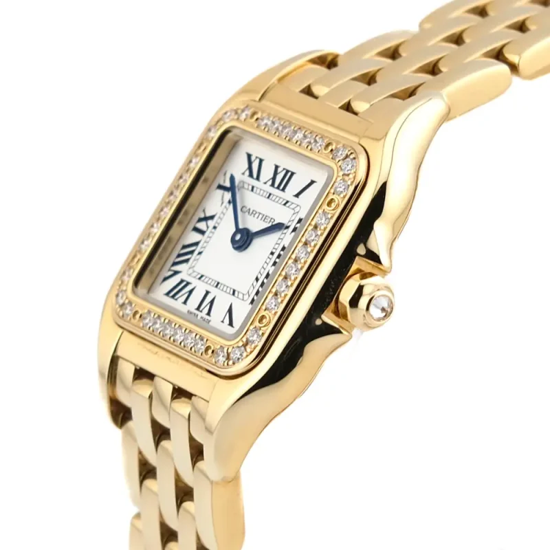 Cartier Panthère de Cartier Women Quartz Silver 18ct Gold Watch WJPN0015 - Image 3