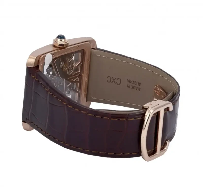 Cartier Tank MC Men Automatic Leather Watch W5310040 - Image 4